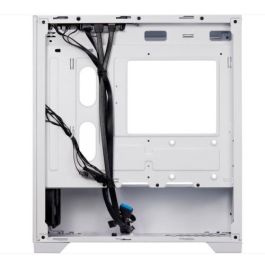 Cooler Master E302-WGNN-S00 Caja PC Elite 302 Blanca Mini Tower con 3 Ventiladores ARGB, USB-C, ATX, Ventana Lateral