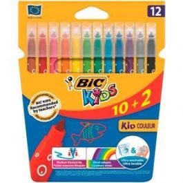 Bic Rotuladores Bic Kids Coloreur 10+2 Punta Media Surtidos Precio: 2.50000036. SKU: B1EPVQ8CB5