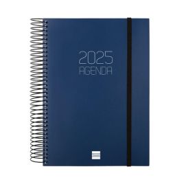 Agenda Finocam OPAQUE Azul A5 15,5 x 21,2 cm 2025 Precio: 11.49999972. SKU: B15CD5BP2G