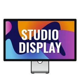 Apple MYJG3YP/A Studio Display 27" Retina 5K Cristal Estándar Soporte Inclinación Ajustable Cámara 12MP Encuadre Centrado A13 Bionic Precio: 1752.68999972. SKU: B1H9K4Q5JA