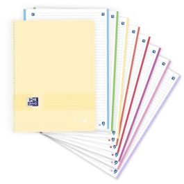 Bloc Oxford School Eu.Book 8 Live&Go Micro.Tapa Pp A4+ 160H Horizontal 90G Surtido Pastel (5 Col.) (Set de 5) Precio: 55.68999953. SKU: B1BAGE695W