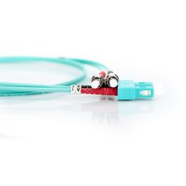 DIGITUS LWL Patchkabel ST -> SC 3.00m Multimode Duplex OM3