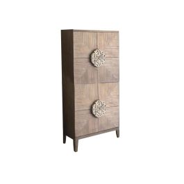 DKD Home Decor Armario Árabe 41 x 181 x 86 cm Marrón Claro / Marrón Oscuro Precio: 541.58999961. SKU: B1562VY2VA