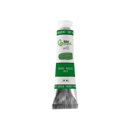 Liderpapel Pintura al Óleo Verde Permanente Tubo 20 ml