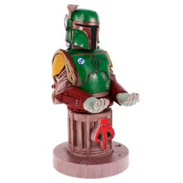 EXQUISITE GAMING Cable Guy Boba Fett Star Wars 20cm Soporte para mando de consola, mando a distancia y smartphones. Compatible con PS5, Xbox Series S/X.