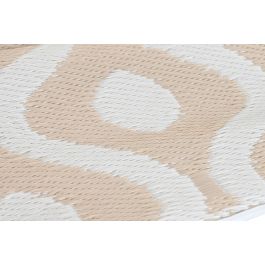 DKD Home Decor Alfombra Beige Gris 150 x 1 x 150 cm (6 Unidades)