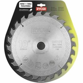 Ryobi Hoja de Sierra Circular de Carburo | 24 Dientes | 254 mm Diámetro Exterior | 30 mm Diámetro Interior (Eje) | Espesor 2.6 mm Precio: 38.50000022. SKU: B1FR8BCGCK