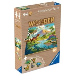 Ravensburger RAV12004084 Rompecabezas de Madera de 44 Piezas - Dinosaurios