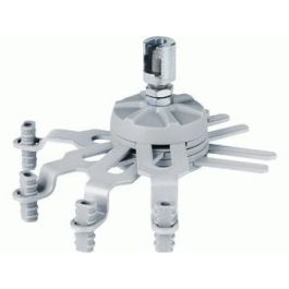 SMS CL F1000 A/S Soporte de Techo Universal para Proyector con Gestión de Cables Integrada y Adaptador UniSlide