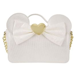 Loungefly Bolso Boda Minnie Disney 19,69x5,72x12,07cm