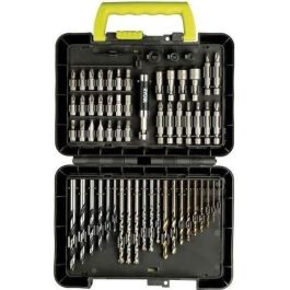 Ryobi Estuche 60 Accesorios para Taladrar y Atornillar - Incluye 25 Brocas y 35 Puntas Precio: 40.49999954. SKU: B1AD3A7FHK