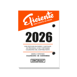 Ingraf Bloque Bufete Eficiente Castellano 2026