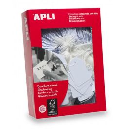 Etiquetas Colgantes Apli 390 22x35 mm Caja De 500 Unidades Precio: 9.98999958. SKU: BIX00390