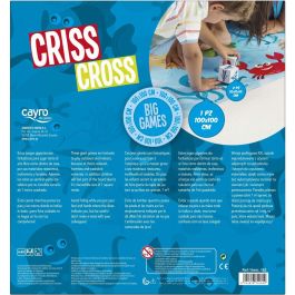Cayro Crisscross Gigante Juego de Mesa de Plástico para 2 Jugadores | Edad +5 años