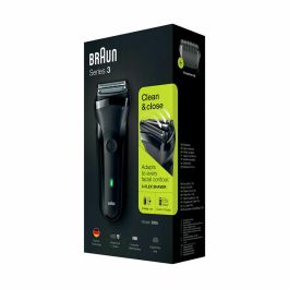 Braun 50-M1000s Máquina de Afeitar Láminas Series 5 Wet&Dry, Lavable, Batería Litio 50 min, Negro/Azul