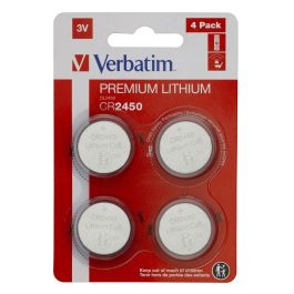 Verbatim Pilas Planas De Litio 3 V - Cr2450 Blister 4 Ud