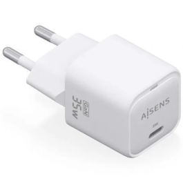 AISENS - CARGADOR GaN 35W, 1xUSB-C PD3.0 QC4.0, BLANCO Precio: 8.49999953. SKU: B12NMTHZQB