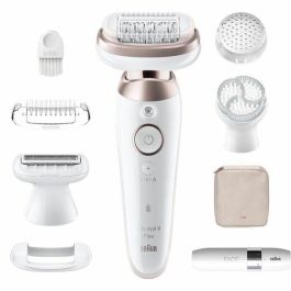 Braun Silk-épil 9 Flex BRA1716478137106 - Depiladora Eléctrica Inalámbrica con 2 Velocidades y 50 Minutos de Autonomía