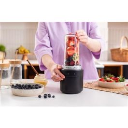 Kitchenaid Batidora de Vaso Inalámbrica 12V con Accesorios Color Negro Mate Kitchenaid Batidora de Vaso Inalámbrica 12V con Accesorios Color Negro Mate