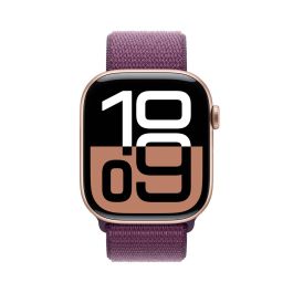 Apple MWY83QL/A Watch Series 10 GPS + Cellular 46mm Caja Aluminio Color Ciruela con Correa Loop Deportiva. Pantalla Grande, IP6X, Salud. Apple MWY83QL/A Watch Series 10 GPS + Cellular 46mm Caja Aluminio Color Ciruela con Correa Loop Deportiva. Pantalla Grande, IP6X, Salud.
