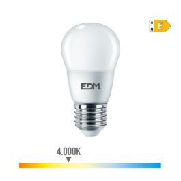 Bombilla esferica e27 7w 806lm 4000k luz dia ø4,8x9,3cm edm Precio: 1.1979002662. SKU: B18VNXX2XV