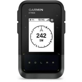 Garmin eTrex Solar GPS de mano, Bluetooth, resistente al agua IPX7, 1800h autonomía, pantalla 2.16", senderismo