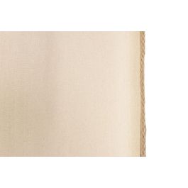 DKD Home Decor Cortina Cottage de Algodón y Yute Natural 260 x 140 cm (2 Unidades)