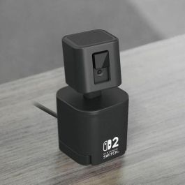 Hori 4961818039995 Cámara de Video USB Brazo Flexible y Cubierta de Lente para Nintendo Switch 2 Negra