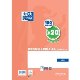 Papel Oxford School A4 200H (180+20) 90Gr Liso Naranja Papel Oxford School A4 200H (180+20) 90Gr Liso Naranja Precio: 5.50000055. SKU: B13Q8JYRZ7