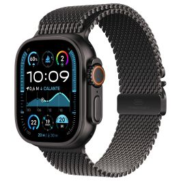 Apple Watch Ultra 2 GPS + Cellular 49mm Caja de Titanio Negro con Correa Milanesa Negra Precio: 798.98999994. SKU: B1EQFPKV7P