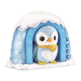 Vtech Baby VTE3417765749056 Luz de Noche Infantil con Proyector de Noche Estrellada y Diseño de Pequeño Pingüino