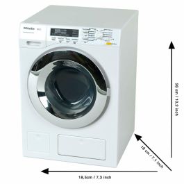 Miele Lavadora de Juguete para Niños, Réplica Realista con Luz y Sonido, Función Fin de Programa, 26 cm, A partir de 3 años