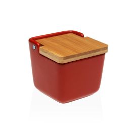 Salero con Tapa Versa Rojo Cerámica 8,8 x 8,5 x 8,8 cm Precio: 7.49999987. SKU: B1G8A4N9PL