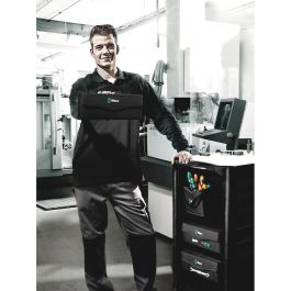 Wera 2go 3 Caja de Herramientas Negra con Cierre y Asa – 325x80x130mm, Certificado CE