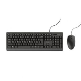 Trust Combo Teclado + Ratón Tkm-250 Cable Usb Silencioso Resistente A Liquidos Negro Trust Combo Teclado + Ratón Tkm-250 Cable Usb Silencioso Resistente A Liquidos Negro