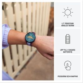 Garmin Forerunner 165 Music Reloj GPS 1.2" AMOLED Gris Táctil 390x390 Píxeles con Almacenamiento de Música