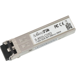 Mikrotik S-85DLC05D Módulo Transceptor de Red 1250 Mbit/s SFP 850nm LC Precio: 20.50000029. SKU: S5601327