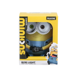 Wondee Lampara Minion Bob Capuchon 11x80x85mm Luz Decorativa Infantil Regalo Fan