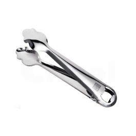 My Bar Pinza de Hielo con Muelle y Abridor de Acero Inoxidable - 18.7 x 3.5 x 2 cm (24 Unidades)