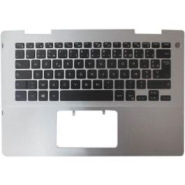 Dell ASSY Keyboard, English-International, 80 Keys, Backlit, Silver, With Palmrest Dell ASSY Keyboard, English-International, 80 Keys, Backlit, Silver, With Palmrest