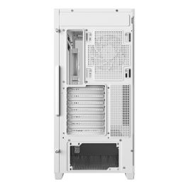 Deepcool CG580V2 4F Caja Semitorre ATX Gaming Blanca con 4 Ventiladores ARGB, Panel de Vidrio Templado, Soporte para GPU de 410 mm y USB Tipo-C