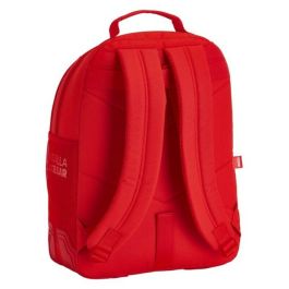 Safta Mochila Escolar para Colegio Sporting de Gijón, Cartera con Medidas 320x420x150 mm