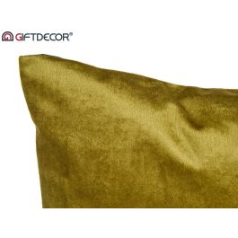Giftdecor Cojin Terciopelo Verde 60 x 45 cm