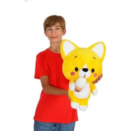 Gipsy Toys GIP3268060564451 Peluche Corgi Cuties de 42 cm - Suave Muñeco de Peluche con Diseño Bubble Tea