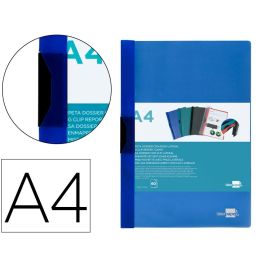 Carpeta Liderpapel Dossier Pinza Lateral Polipropileno Din A4 Azul Translucido 60 Hojas Pinza Deslizante Precio: 1.49999949. SKU: B1KLXH37AR