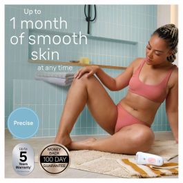 Braun Silk-épil 5-000 BRA1735802436122 Depiladora Eléctrica Inalámbrica, Resistente al Agua, 2 Velocidades, Rosa/Blanco