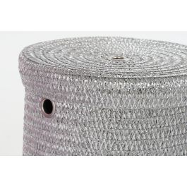 DKD Home Decor Cesta Basicos Set de 5 Rosa Gris 42 x 52.5 x 42 cm