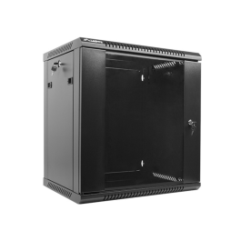 Lanberg WF01-6412-10B Armario Rack de Pared Profesional 12U Negro IP20 con Cerradura y Rieles de Montaje, Carga Máx. 60 kg Precio: 147.49999946. SKU: B18CMFMLQ6