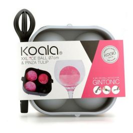 Molde para Cubitos de Hielo Koala Bodega Plástico Set XXL 2 Piezas