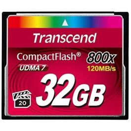 CARD CompactFlash Card 32GB Transcend TS32GCF800. MLC Precio: 50.69000002. SKU: B1GN5RGXHL